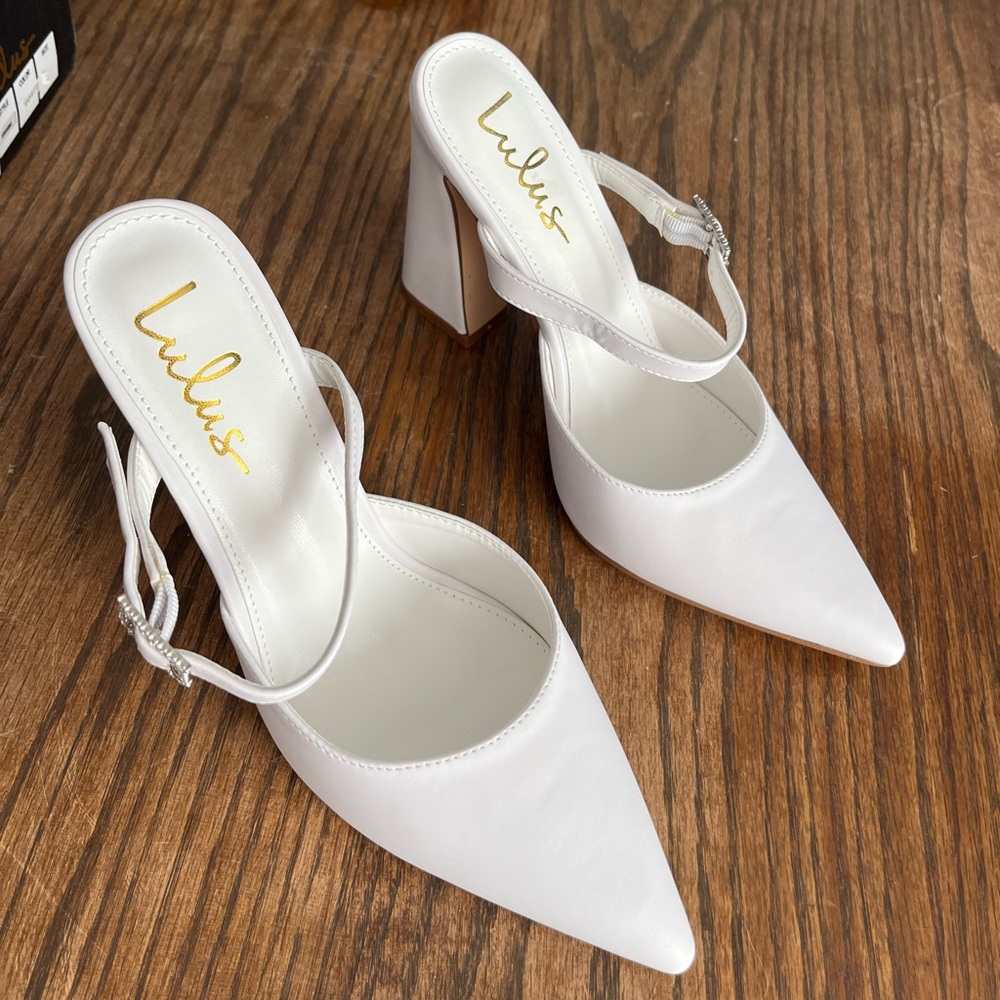 Lulus Heels never worn